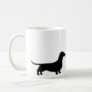 Dachshund Silhouettes Wiener Dog Lover's Coffee Mug