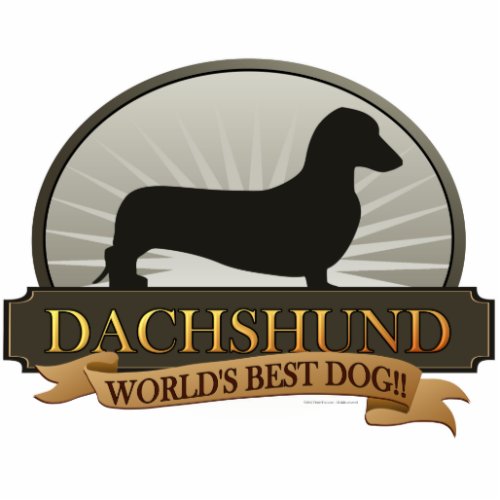 Dachshund Smooth Cutout