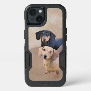 Dachshund (Smooth) Painting - Original Dog Art iPhone 13 Case