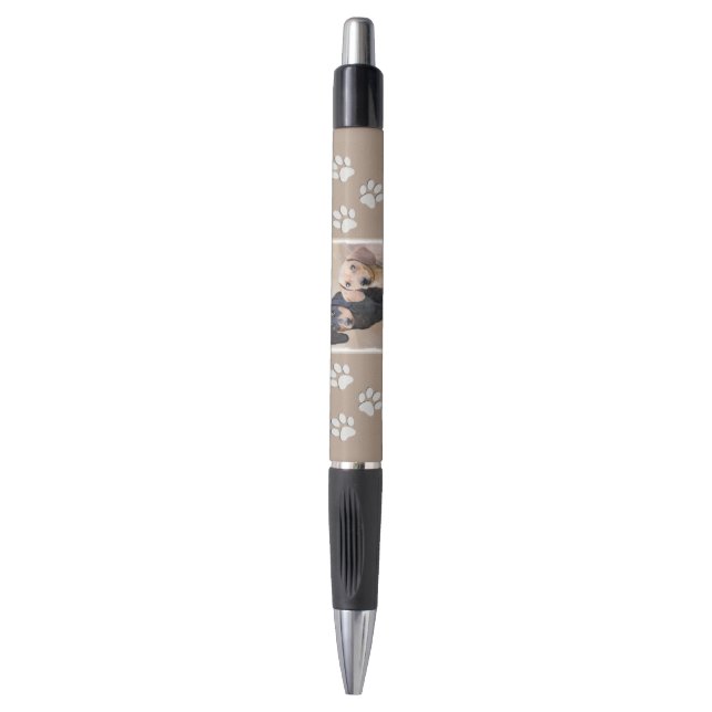 Dachshund (Smooth) Painting - Original Dog Art Pen (Front Vertical)