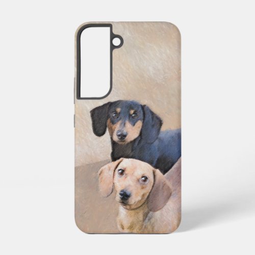 Dachshund Smooth Painting _ Original Dog Art Samsung Galaxy S22 Case