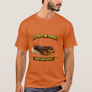 Dachshund Snack Seeker Missile | Groovely Dog  T-Shirt