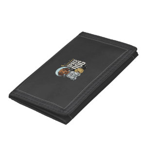 Dachshund Space Dog Astronaut Vector Tri-fold Wallet