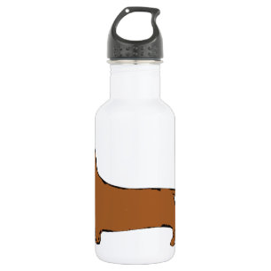 dachshund stainless steel water bottle