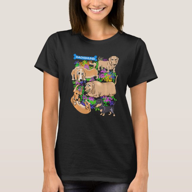 Dachshund T-Shirt (Front)