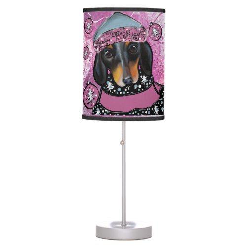 DACHSHUND  TABLE LAMP