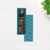 Dachshund Teal Bookmark (Desk)