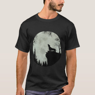 Dachshund Teckel Dachshund Moon T-Shirt