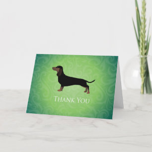 Dachshund Thank You Design