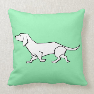 Dachshund Throw Pillow
