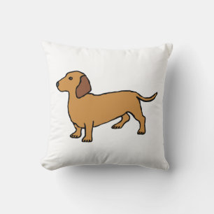 Dachshund Throw Pillow