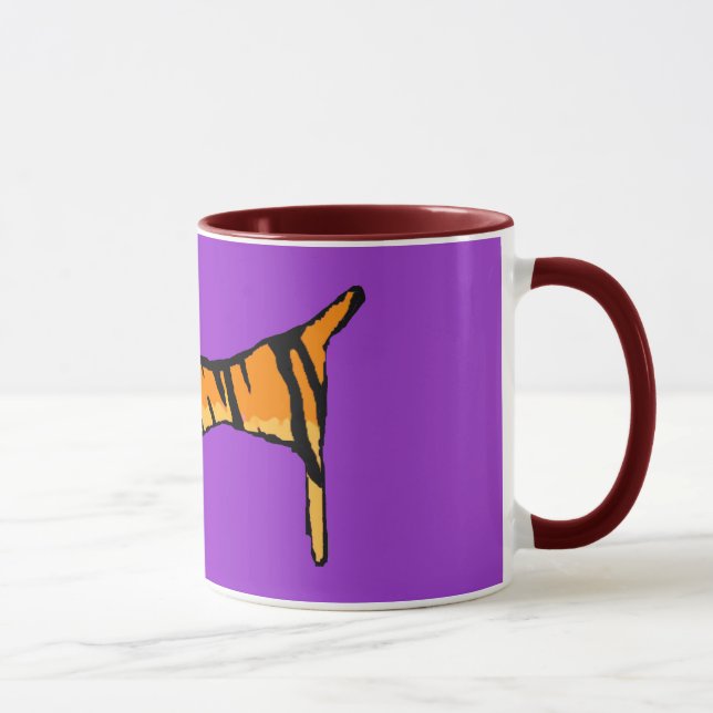 Dachshund Tiger Mug (Right)