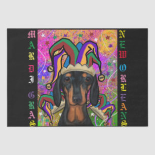 Dachshund tissue paper