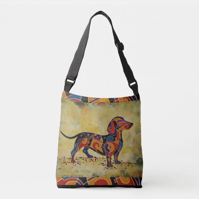 Dachshund Tote Bag (Front)