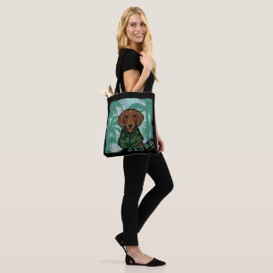 Dachshund tote bag