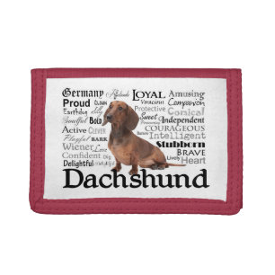 Dachshund Traits Wallet