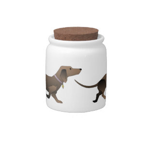 Dachshund Treat Jar
