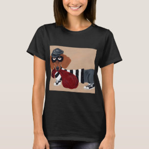 Dachshund Treat Thief Burglar T-Shirt