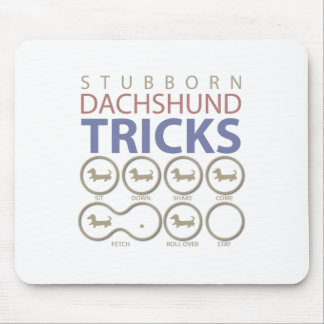 Dachshund Tricks, Funny Dog Jokes Mouse Pad