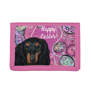 DACHSHUND             TRIFOLD WALLET