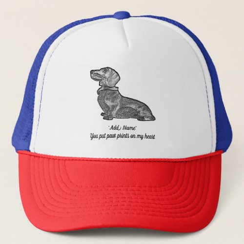 Dachshund Trucker Hat