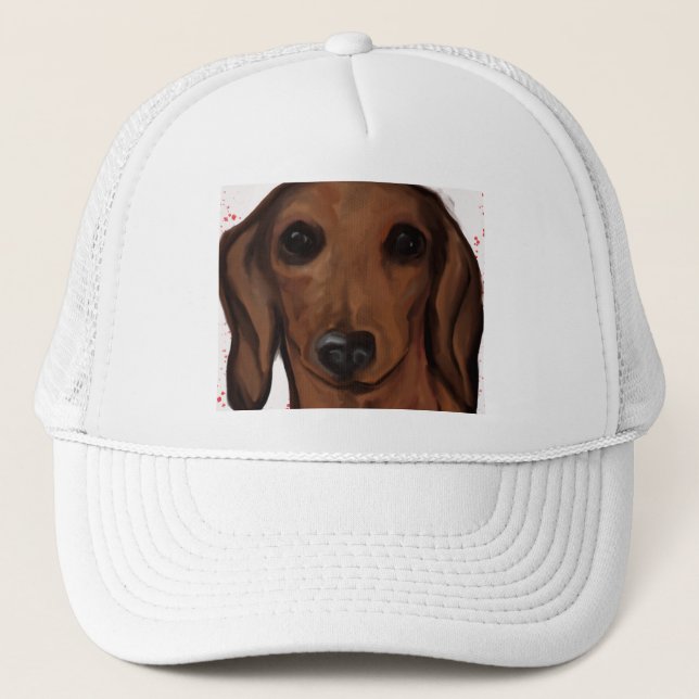 DACHSHUND                   TRUCKER HAT (Front)