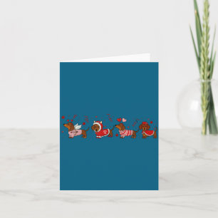 Dachshund Valentine Dachshund Valentine’s Day Saus Card