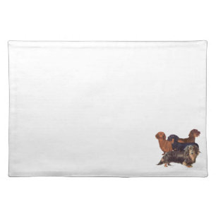Dachshund Varieties Placemat