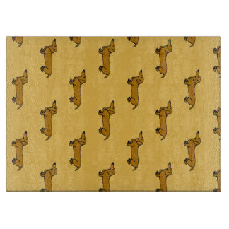 Dachshund Vintage Style Cutting Board