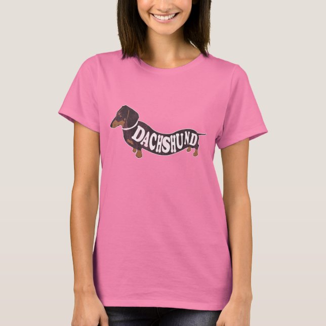 Dachshund Vintage T-Shirt (Front)
