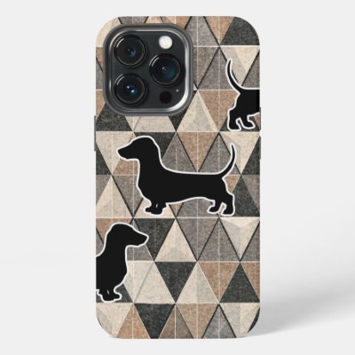 Dachshund Walking iPhone 13 Pro Case