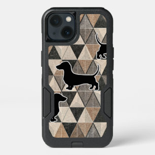 Dachshund Walking iPhone 13 Case