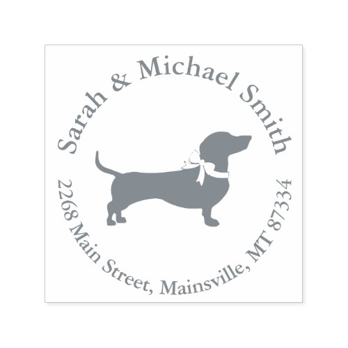 Dachshund Weiner Dog Baby Shower Gender Neutral Self_inking Stamp