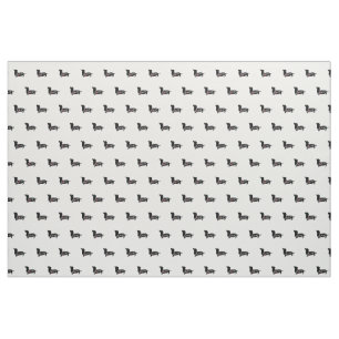 Dachshund "Weiner Dog" Love Fabric