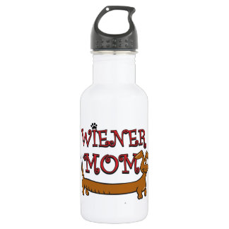 Dachshund Weiner MOM Water Bottle