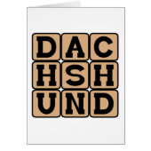 Dachshund, Wiener Dog (Front)