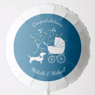 Dachshund Wiener Dog Baby Shower Balloon