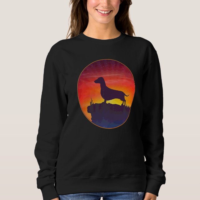 Dachshund Wiener Dog Breed  7 Sweatshirt (Front)