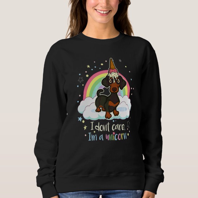 Dachshund Wiener Dog Breed  92 Sweatshirt (Front)