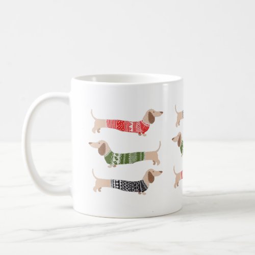 Dachshund Wiener Dog Pet Lover Christmas Gift Coffee Mug