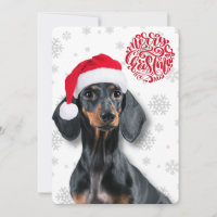 Dachshund Wiener Dog Pet Snowflake Christmas 