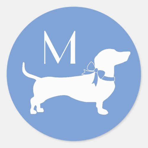 Dachshund Wiener Dog Puppy Classic Round Sticker