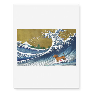 Dachshund  - Wiener Dog Temporary Tattoos