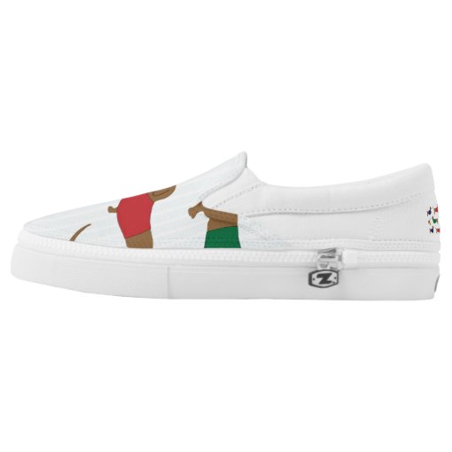 Dachshund Wiener Dog Zipz Slip On Sneakers Shoes Zazzle
