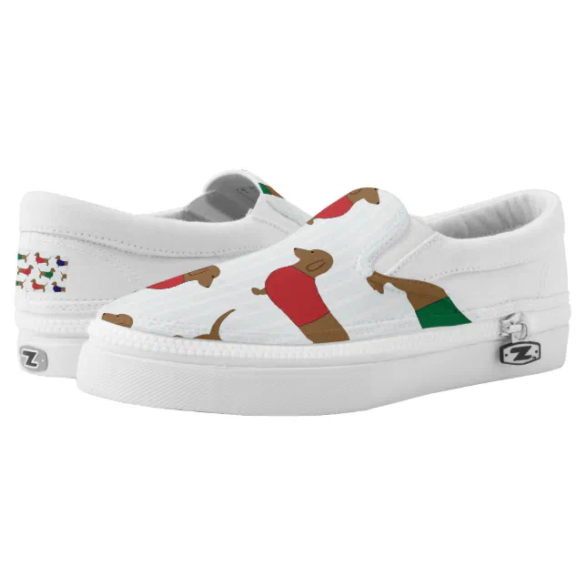 Dachshund Wiener Dog Zipz Slip On Sneakers Shoes Zazzle