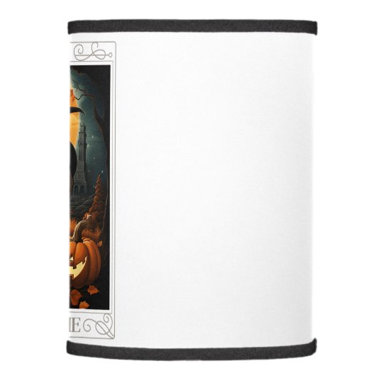 Dachshund Wiener Ghost Funny Halloween Costume Dog Lamp Shade (Right)