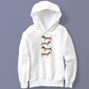 Dachshund Wiener Sausage Dog Hoodie