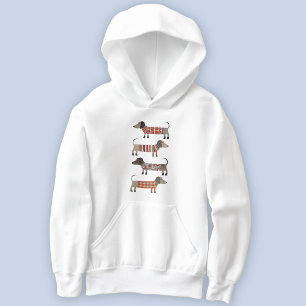 Dachshund Wiener Sausage Dog Hoodie