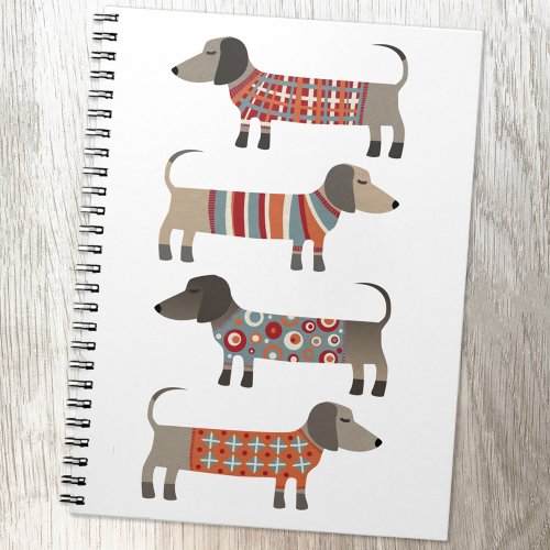 Dachshund Wiener Sausage Dog Notebook