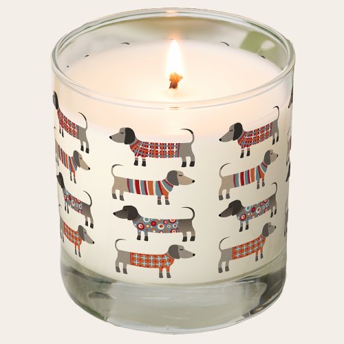 Dachshund Wiener Sausage Dog Scented Candle